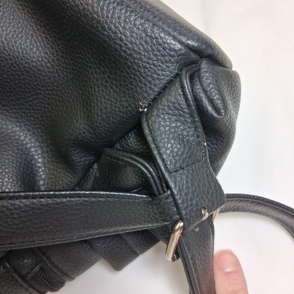 Vegan Leather Kenneth Cole Reaction Mini Backpack Purse Back to School - Picture 7 of 16